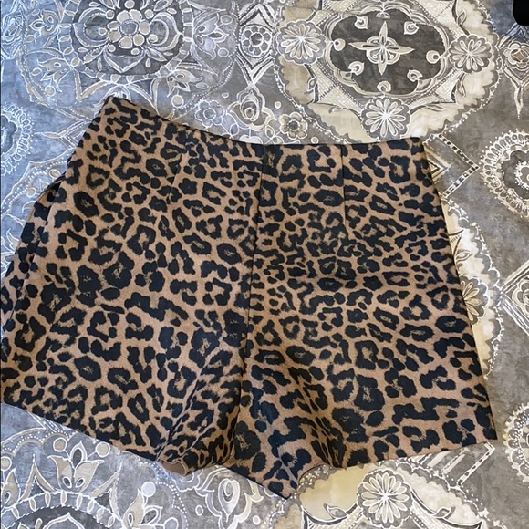Zara Cheetah Print Skort - Picture 2 of 3